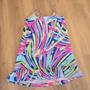 Lilly Pulitzer Multicolor Silk Strappy Dress, Size S
